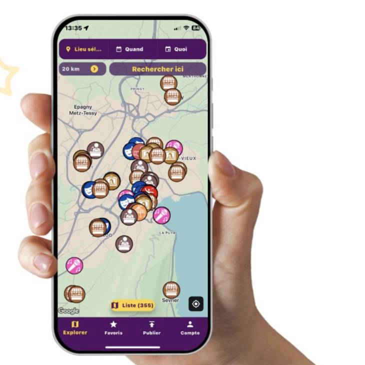 Map Events App